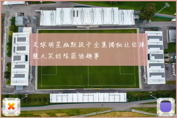 足球明星幽默段子全集揭秘让你捧腹大笑的绿茵场趣事