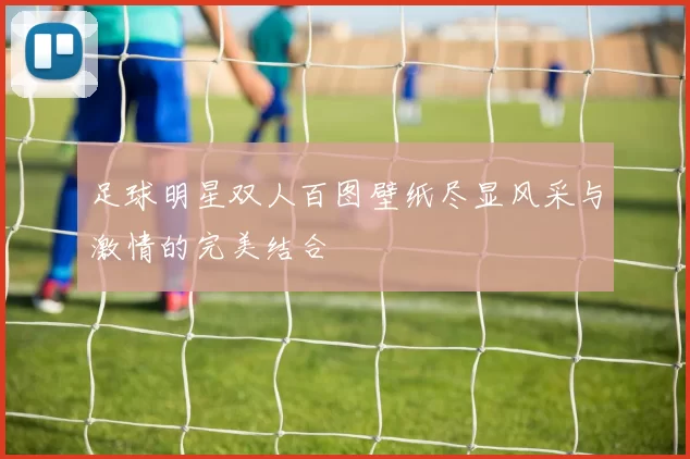 足球明星双人百图壁纸尽显风采与激情的完美结合